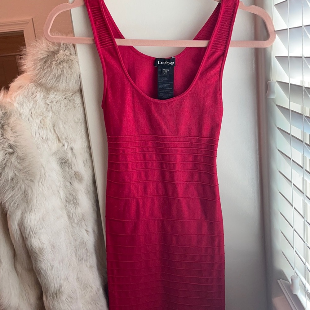 ICONIC BEBE MINI DRESS